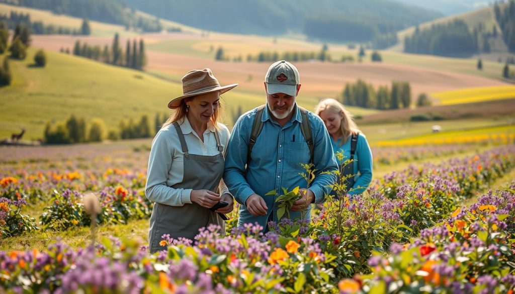 Agronom i arbeid med naturopplevelser