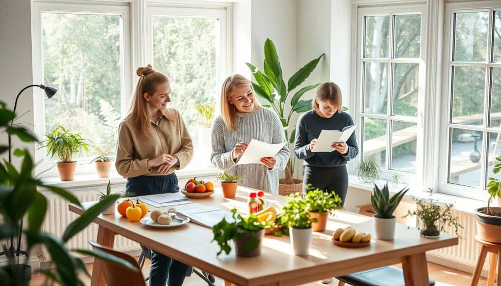 Arbeidsmiljø for konstitusjonell kostholdsveileder