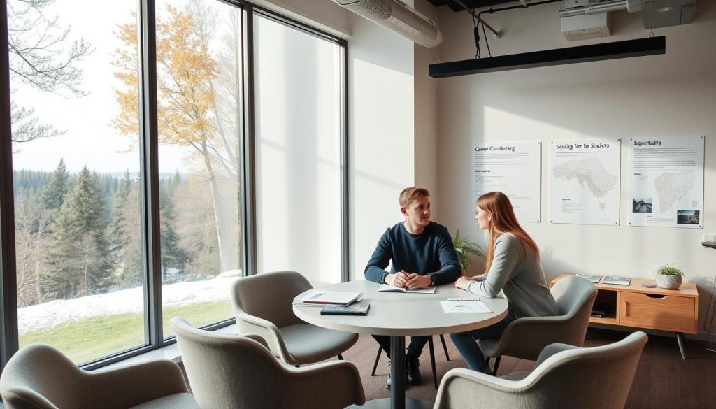 Arbeidssted for Karriereveileder for internasjonale studenter