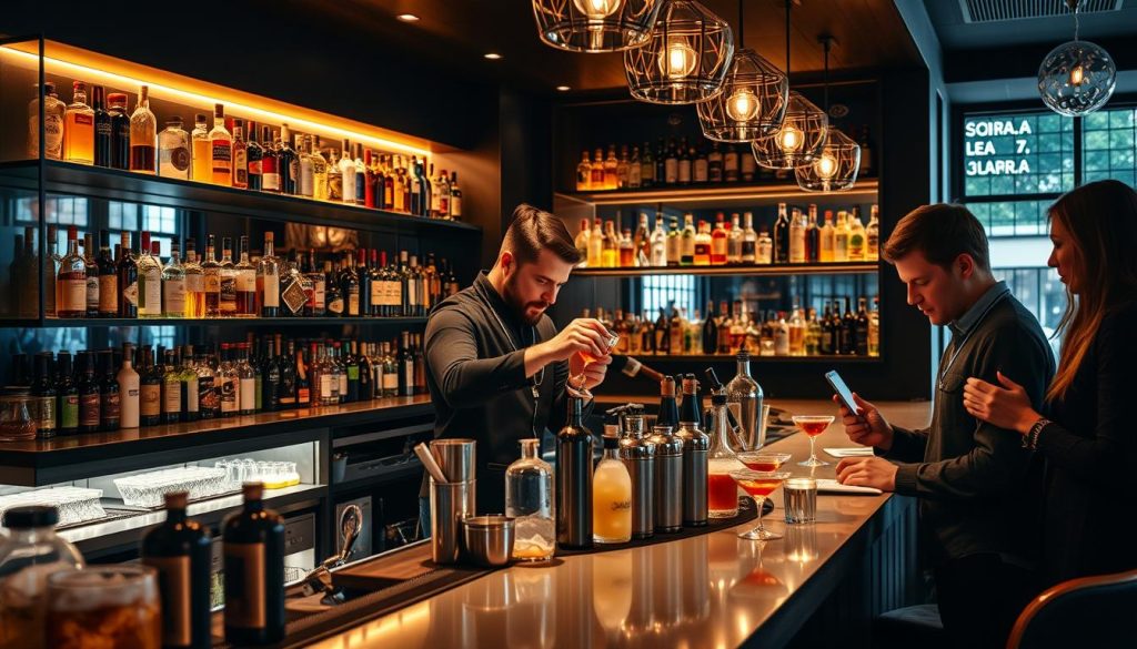 Bartenderkurs og alkoholservering