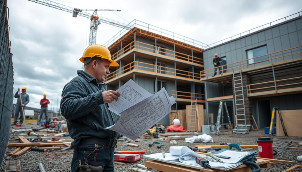 Bas elektro oppgaver på byggeplass