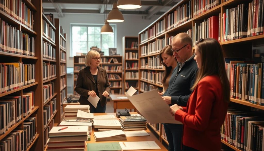 Biblioteksjef arbeidsoppgaver