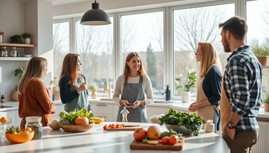 Bilde av kostholdsveileder i arbeid