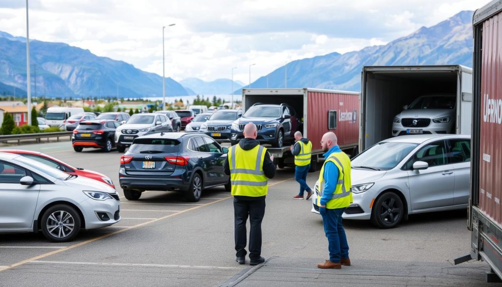 Biltransportør arbeidsmiljø