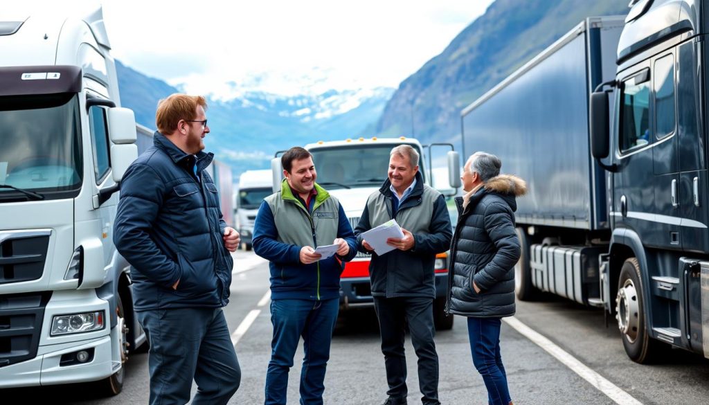 Biltransportør samarbeid