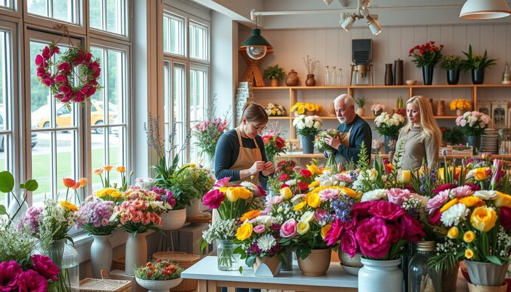 Blomsterdekoratør lønn