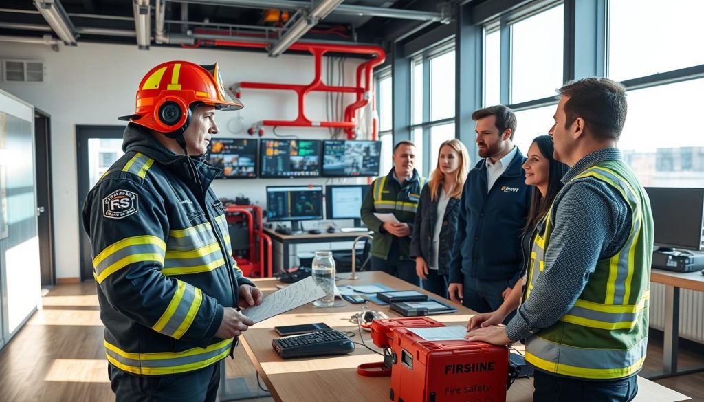 Brannsikkerhetsingeniør arbeidsmiljø