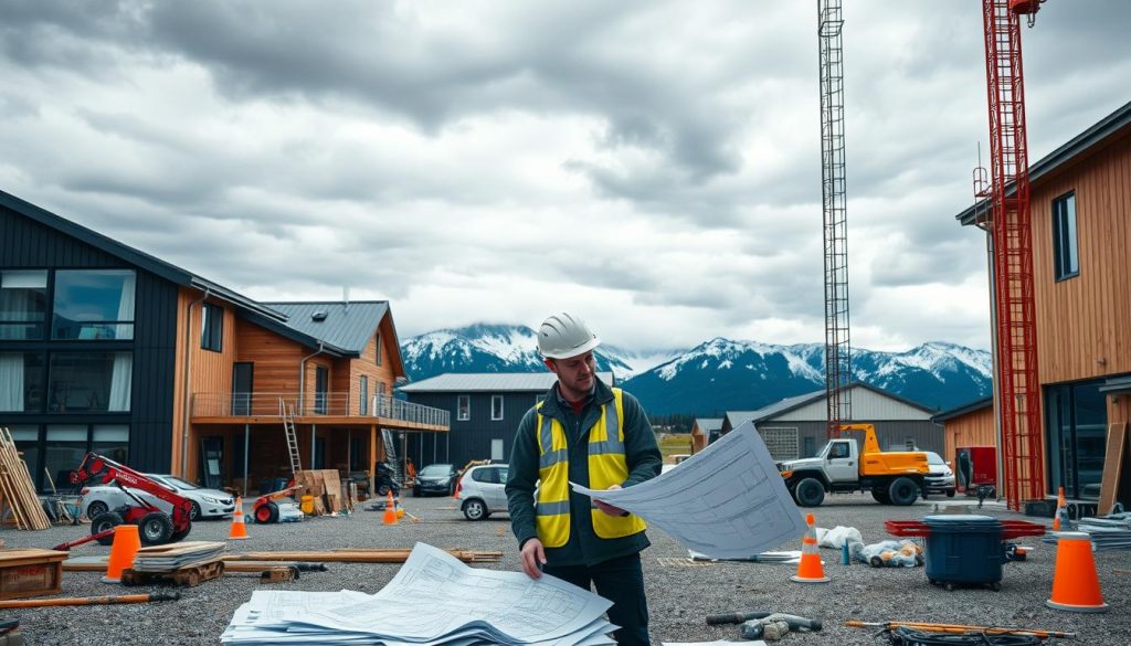 Byggdrifter lønn og arbeidsoppgaver