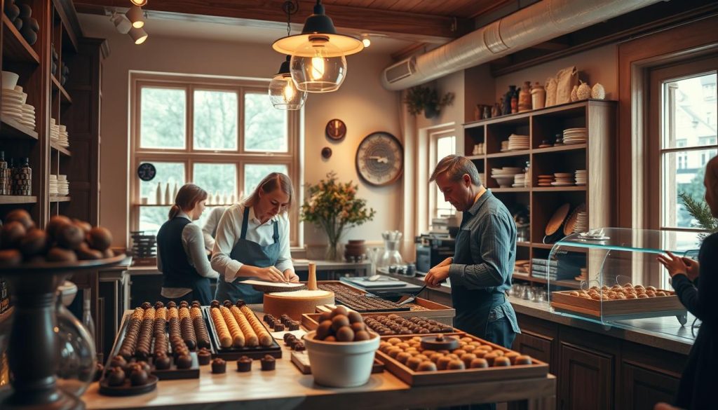 Chocolatier lønn