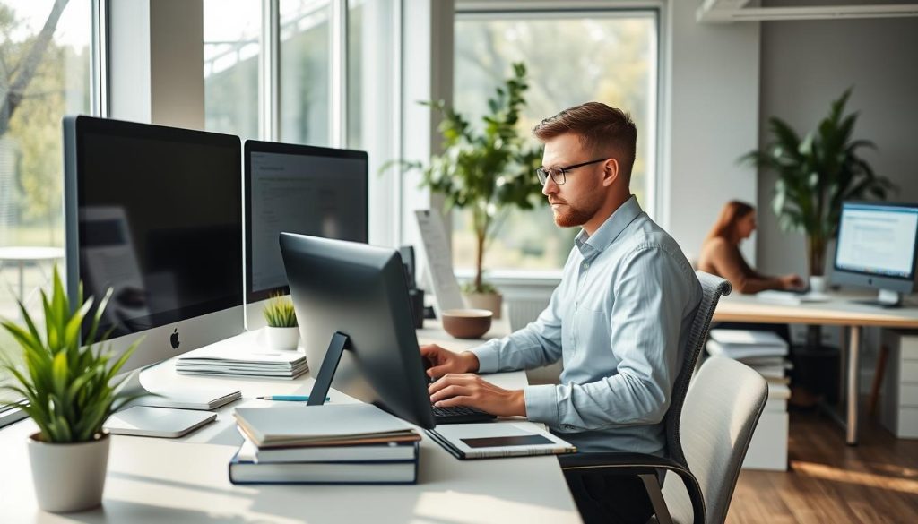 Dokumentasjonsansvarlig i arbeid