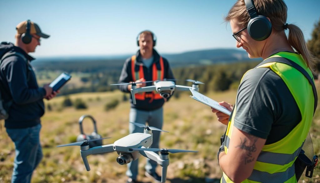 Dronekurs og sertifisering