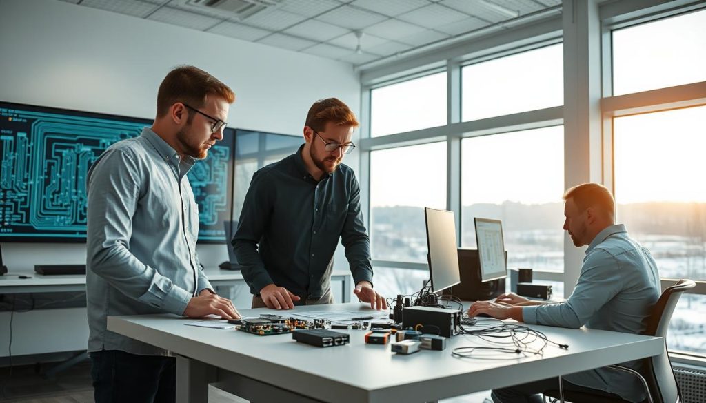 Elektroingeniør arbeidsmiljø