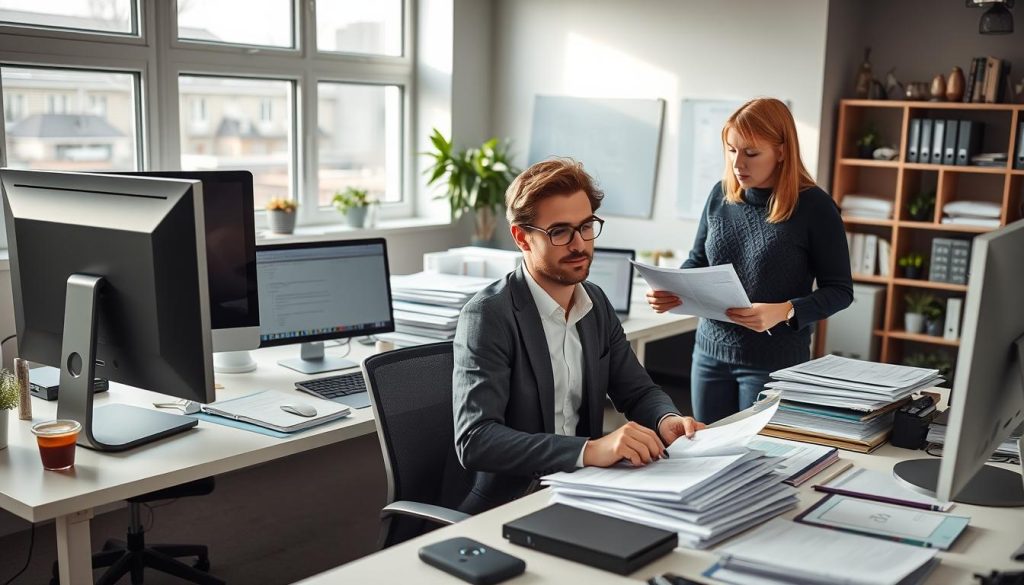 Fakturamedarbeider og arbeidsoppgaver