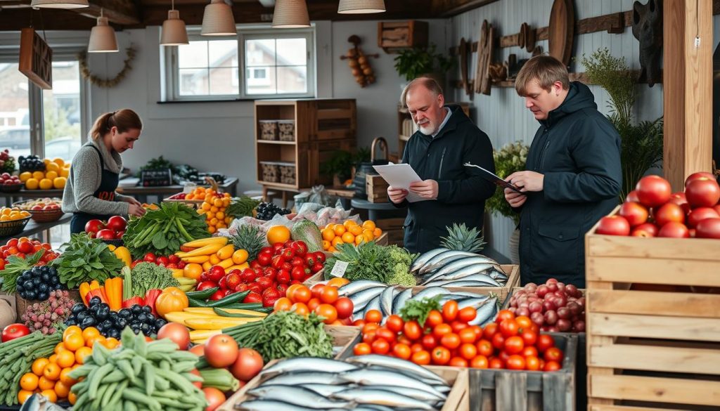 Ferskvarehandlerens arbeidsoppgaver