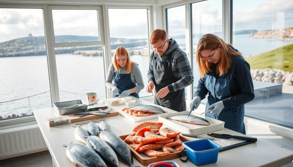 Fiskeforedler utdanning kurs