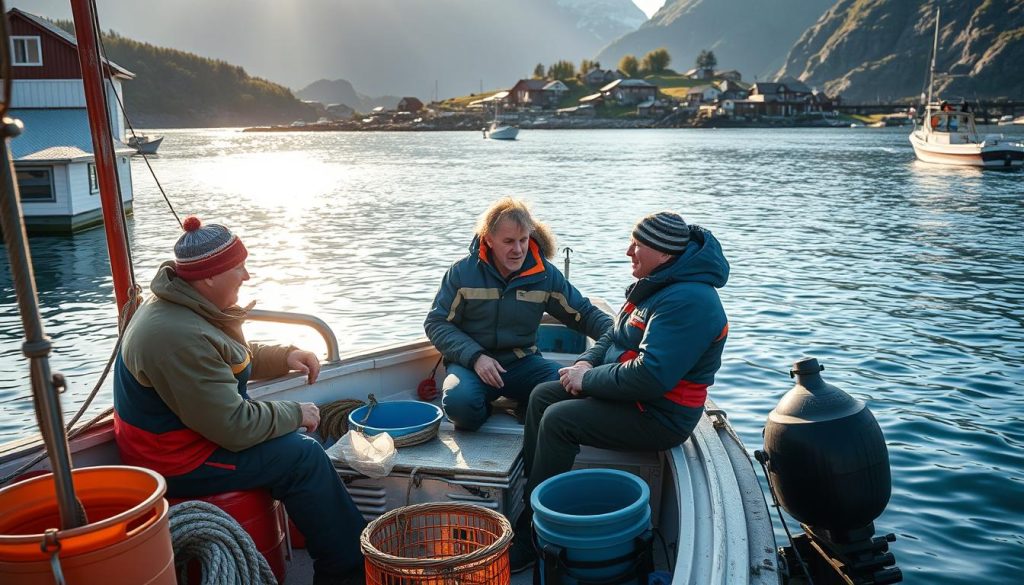 Fisker samarbeid med fiskeindustri