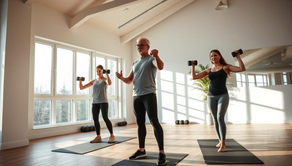 Fitnessinstruktør arbeidsoppgaver