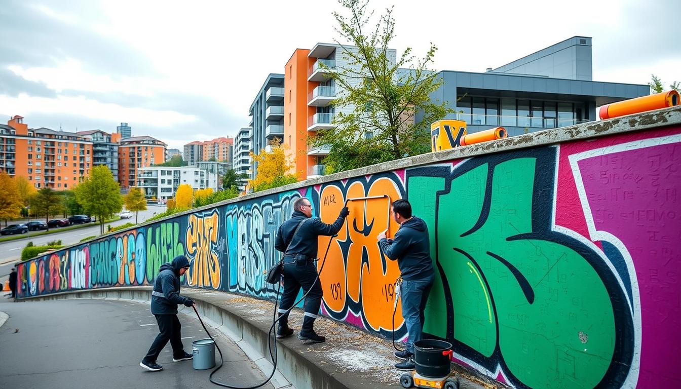 Grafittifjerning-spesialist