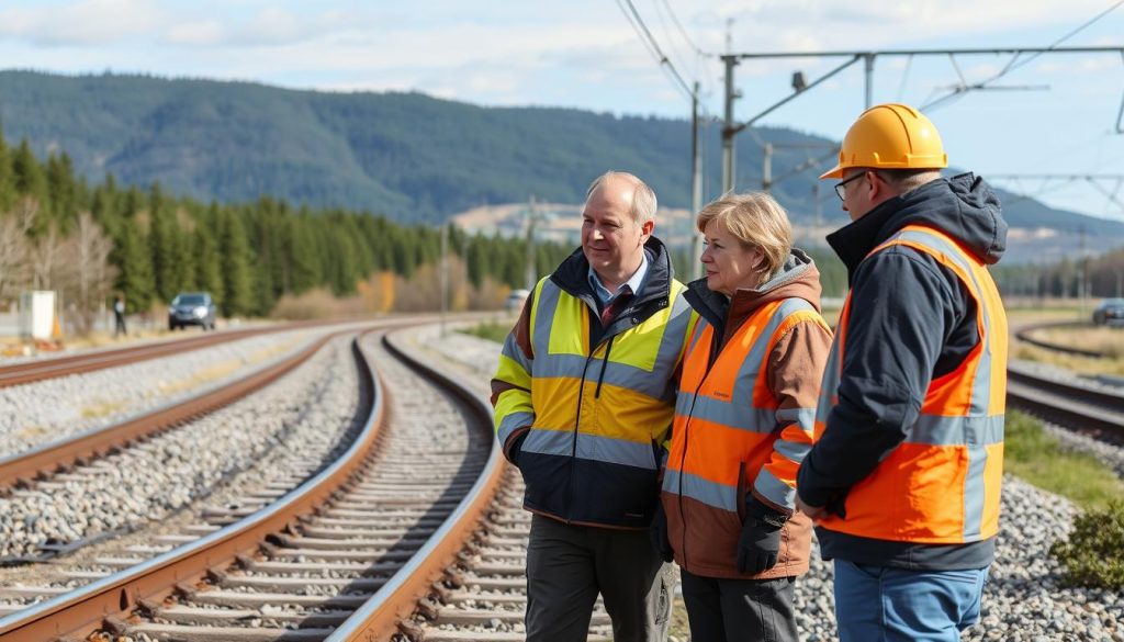 Hovedsikkerhetsvakt jernbane samarbeid