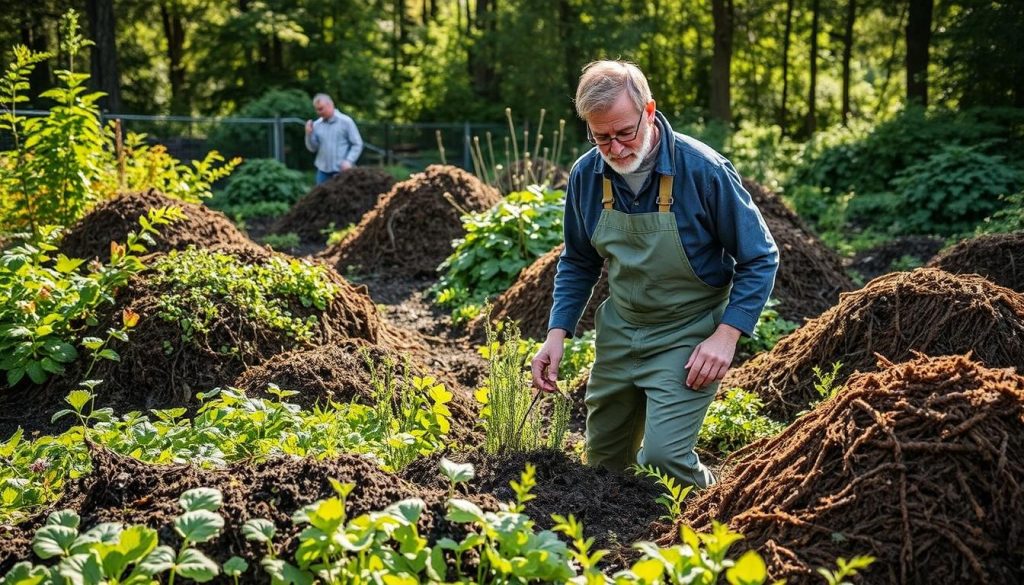 Kompostekspert i arbeid