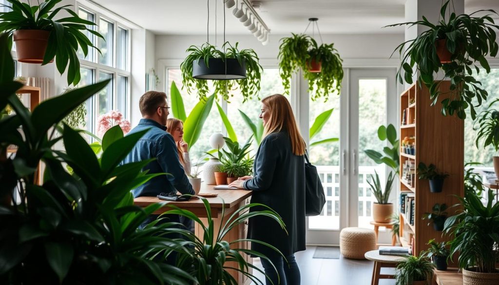 Kundekonsulent innendørsbeplantning