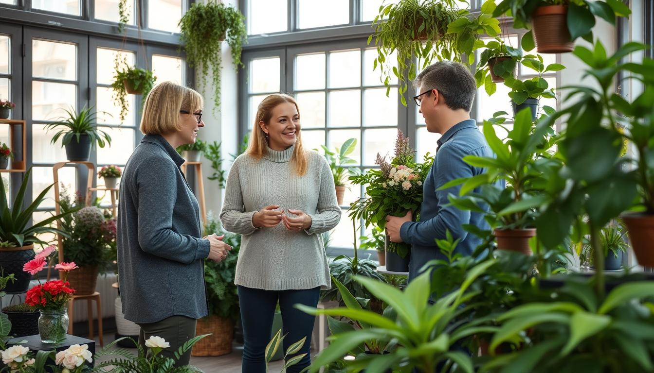 Kundekonsulent innendørsbeplantning