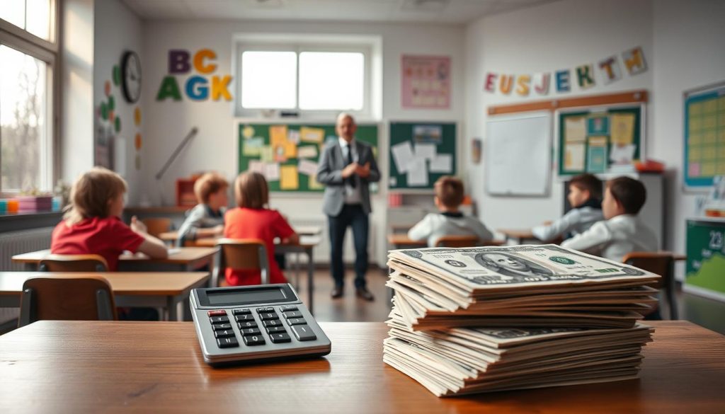 Lærervikar i grunnskolen lønn