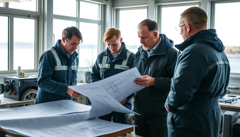 Marineteknisk ingeniør samarbeid