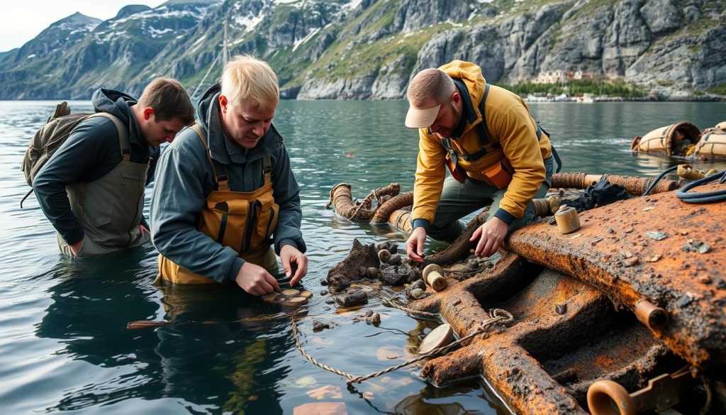 Maritim arkeolog lønn