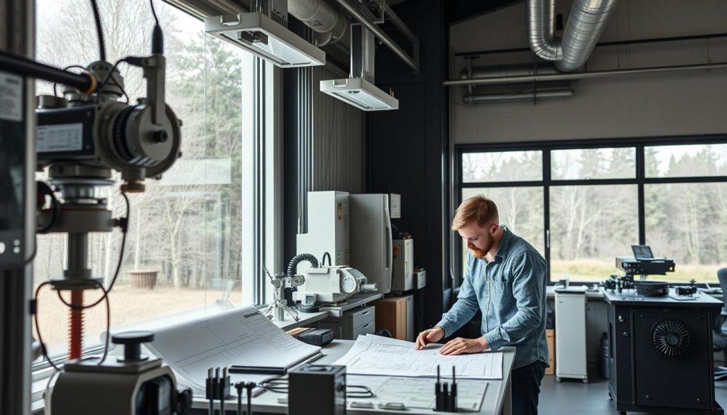 Mekanisk ingeniør arbeidsplasser