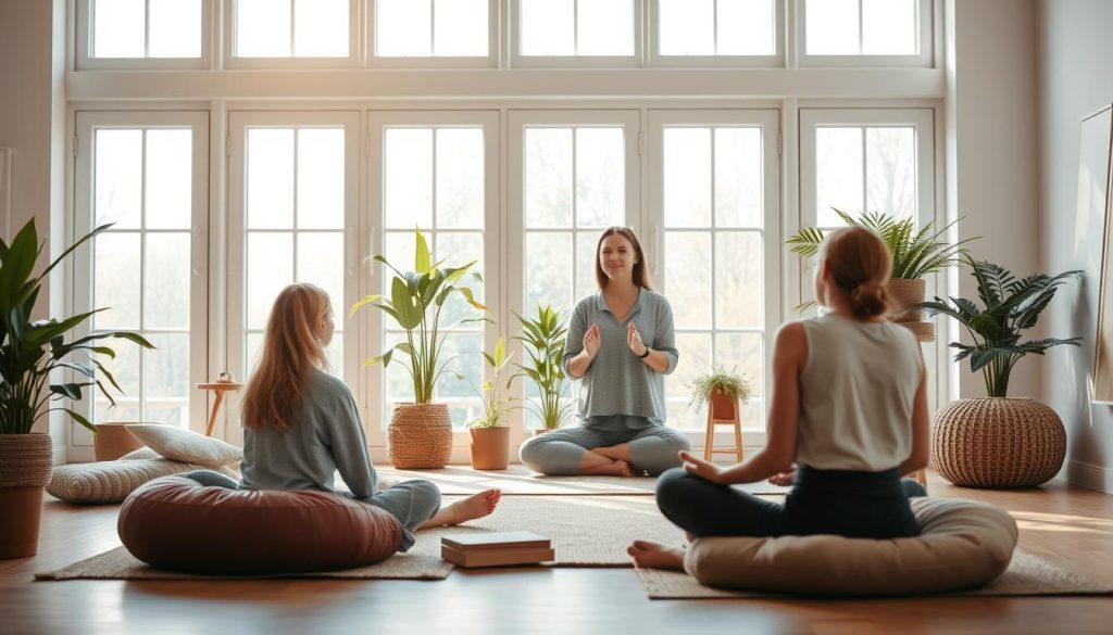 Mindfulness-instruktør på jobb