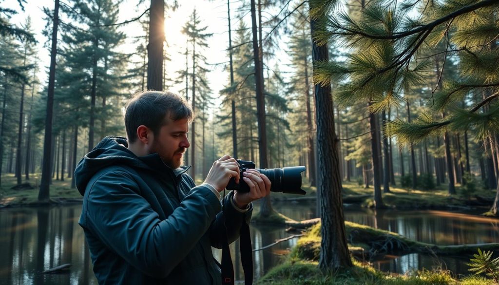 Naturfotograf lønn