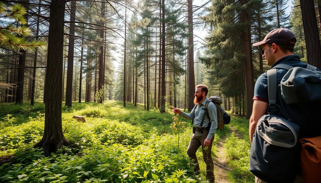 Naturguide i arbeid