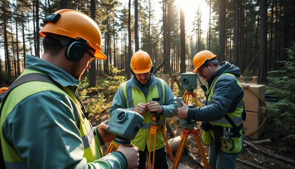 Oppmålingsingeniør arbeidsmiljø