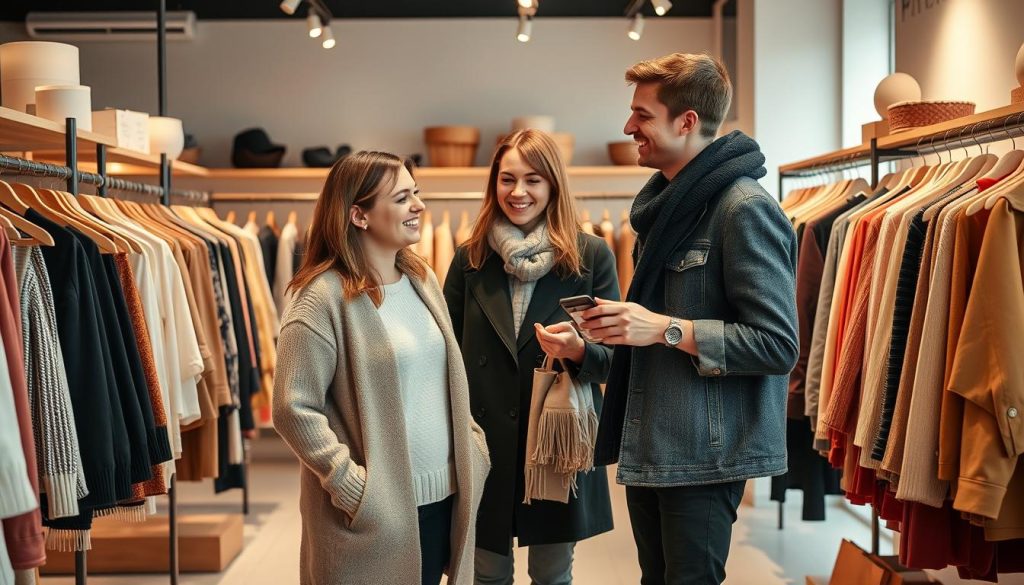 Personlig shopper samarbeid