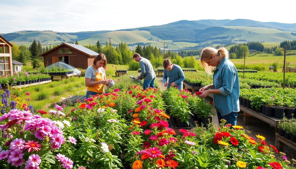 Planteskolearbeider arbeidsmiljø