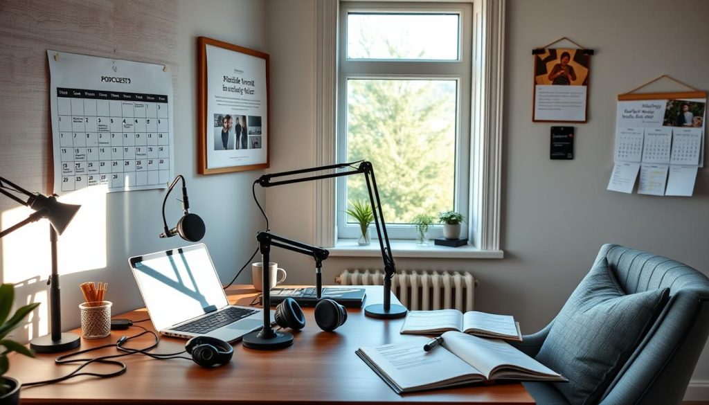 Podcastmarkedsfører arbeidstider