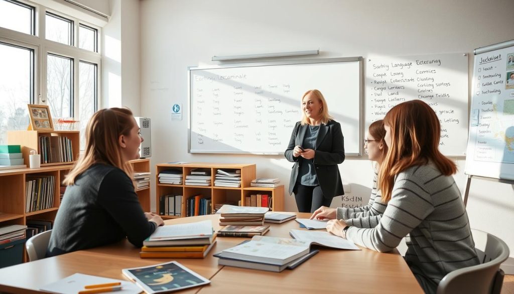 Språklærer arbeidsoppgaver