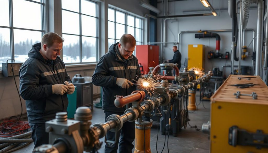 Utdanning for Industrirørlegger