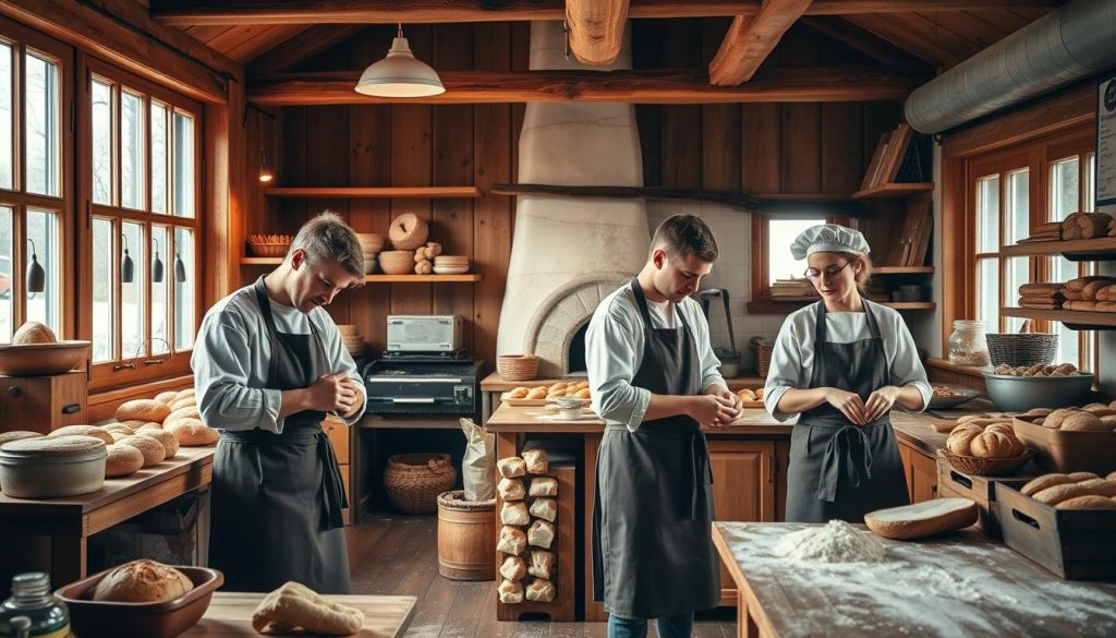 arbeidshverdag håndtverksbaker