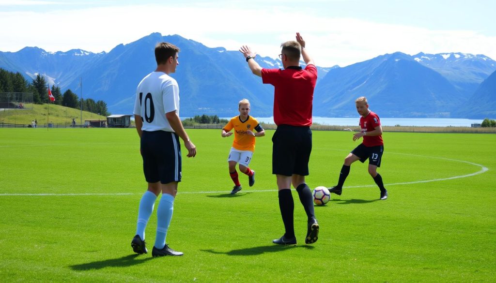 arbeidsmarked for fotballdommere