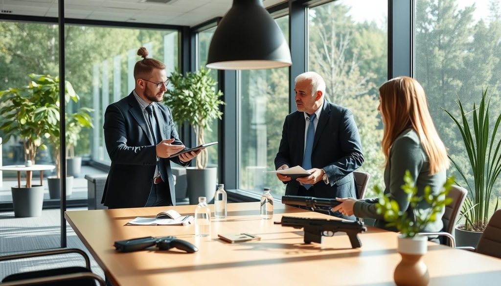 arbeidsmarked og etterspørsel for våpenforvaltning