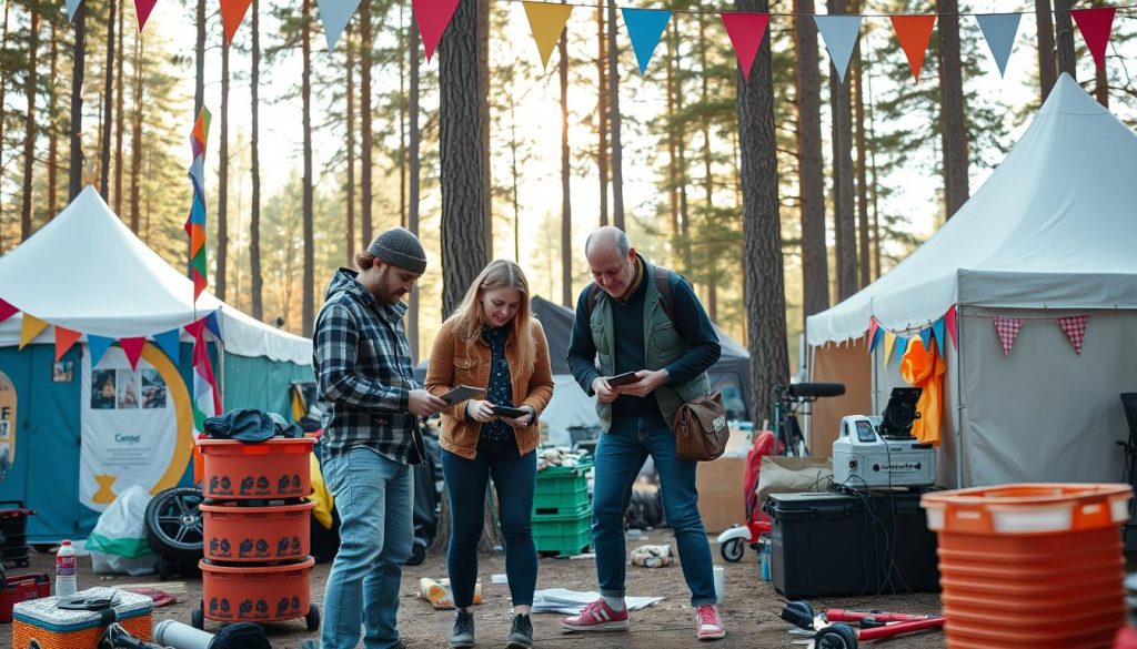 arbeidsmiljø festivalarrangør