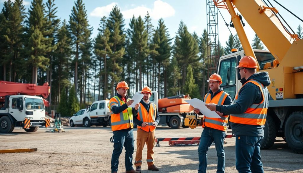 arbeidsmiljø for Fagoperatør kran- og løfteoperasjoner