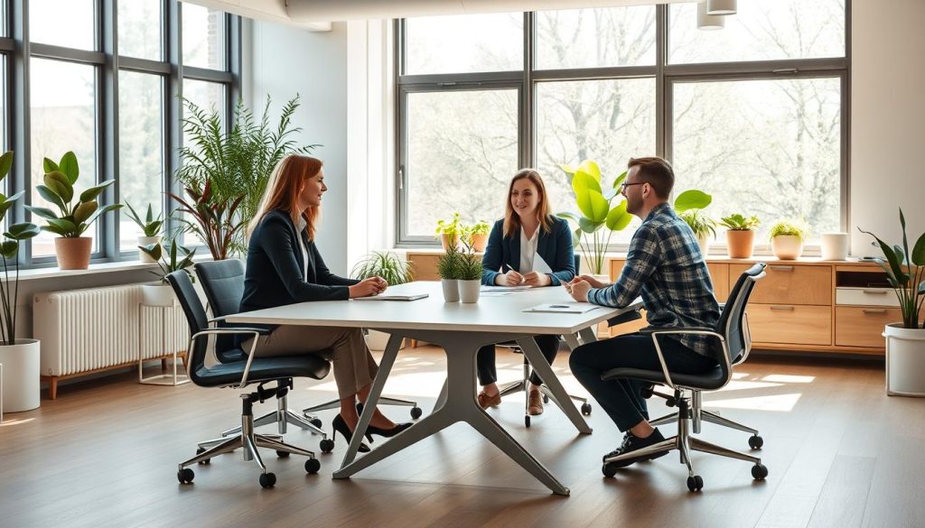 arbeidsmiljø for HR medarbeider