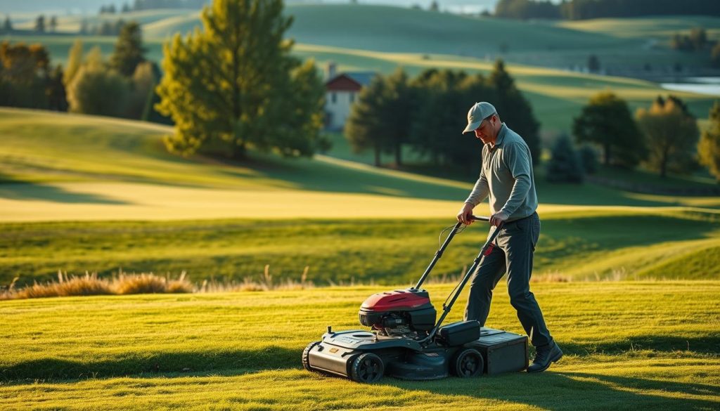 arbeidsoppgaver for Greenkeeper