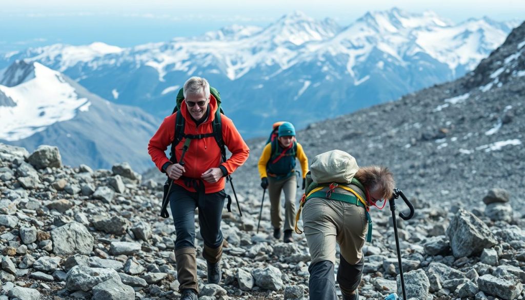 fjellfører arbeidsoppgaver