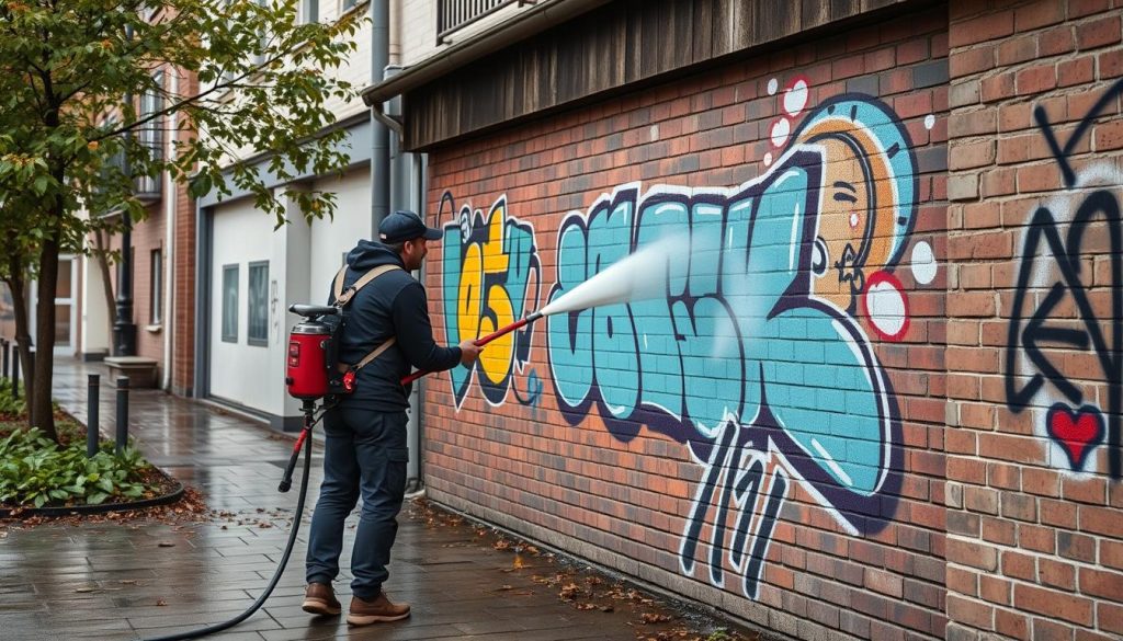 grafittifjerning lønn