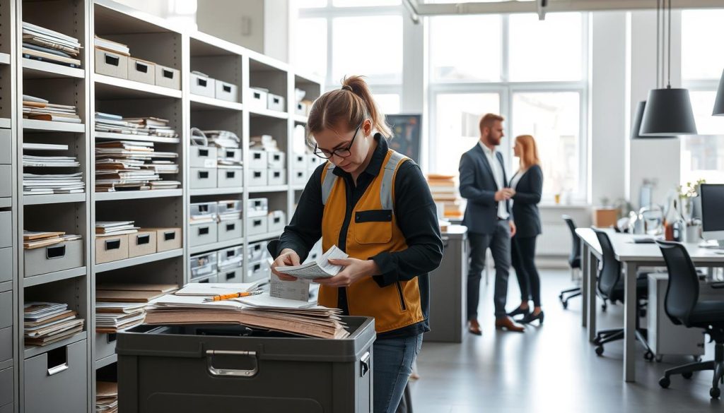 materialkoordinator arbeidsmiljø