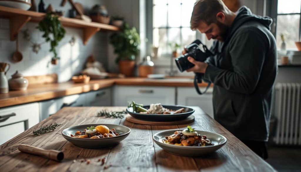 matfotograf arbeidsoppgaver